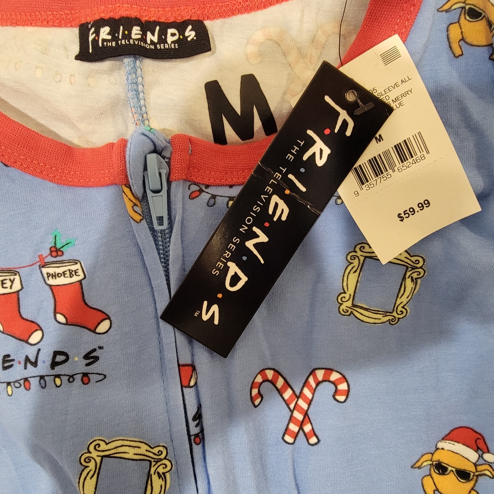FRIENDS Onesie Pajama - Blue